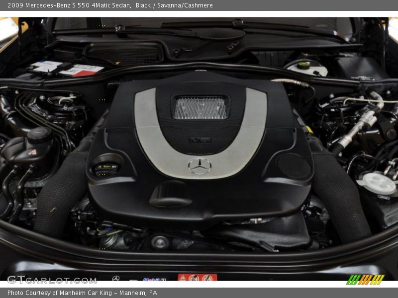 Black / Savanna/Cashmere 2009 Mercedes-Benz S 550 4Matic Sedan