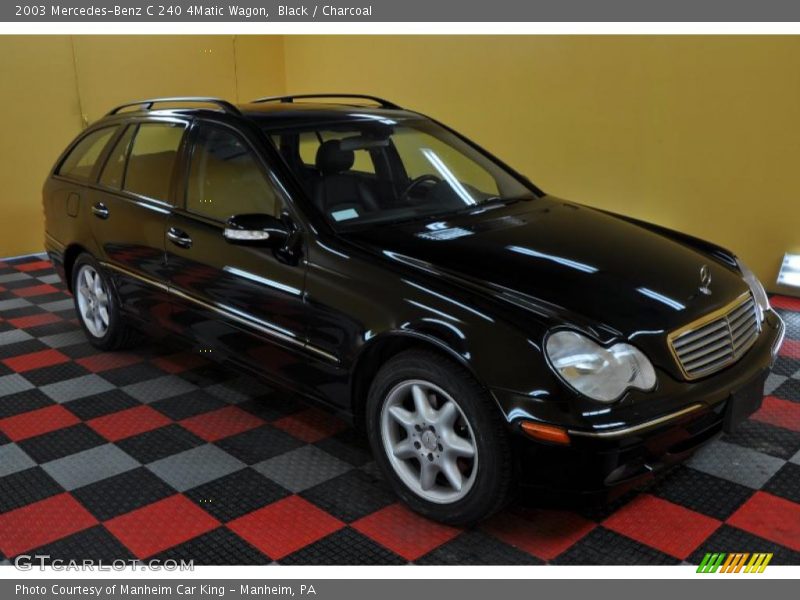 Black / Charcoal 2003 Mercedes-Benz C 240 4Matic Wagon