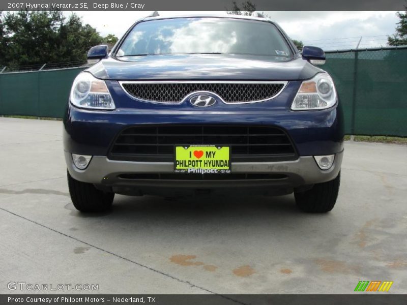 Deep Blue / Gray 2007 Hyundai Veracruz SE