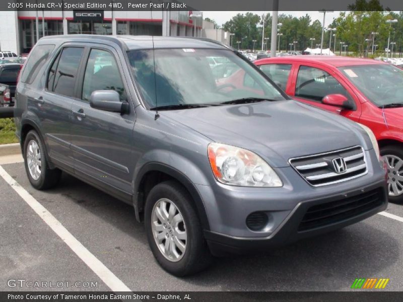 Pewter Pearl / Black 2005 Honda CR-V Special Edition 4WD