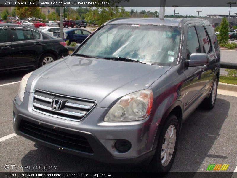 Pewter Pearl / Black 2005 Honda CR-V Special Edition 4WD