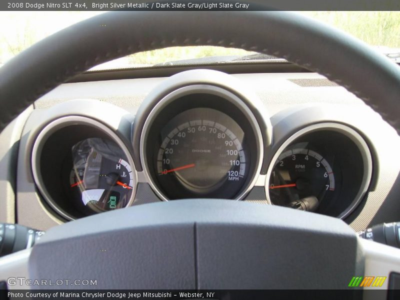 Bright Silver Metallic / Dark Slate Gray/Light Slate Gray 2008 Dodge Nitro SLT 4x4