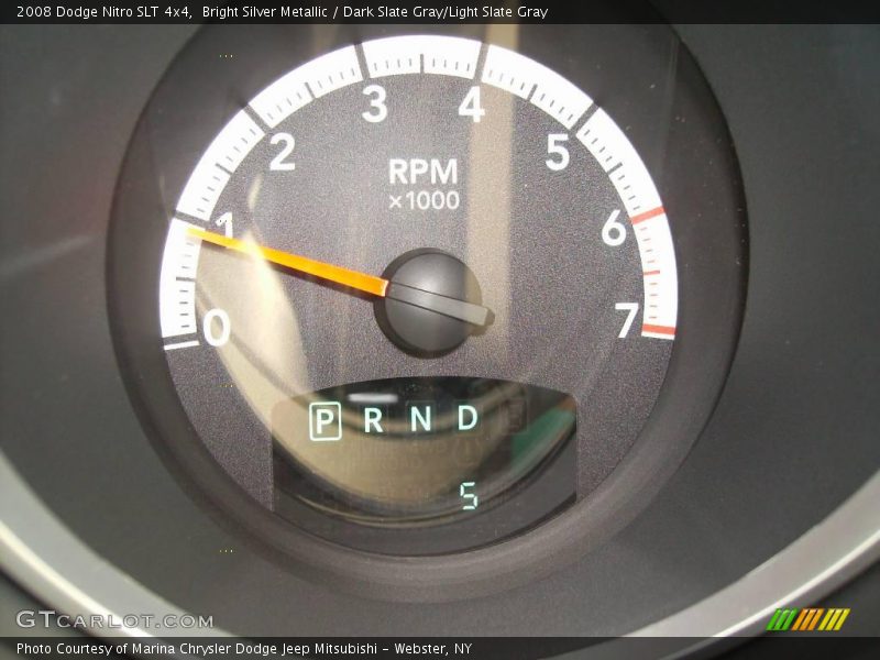 Bright Silver Metallic / Dark Slate Gray/Light Slate Gray 2008 Dodge Nitro SLT 4x4