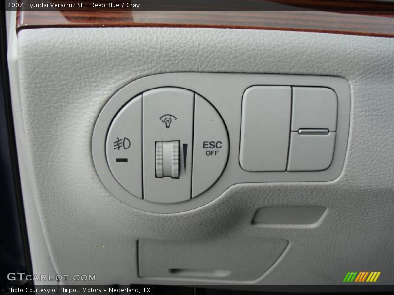 Deep Blue / Gray 2007 Hyundai Veracruz SE
