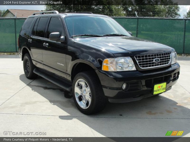 Black / Graphite 2004 Ford Explorer XLT