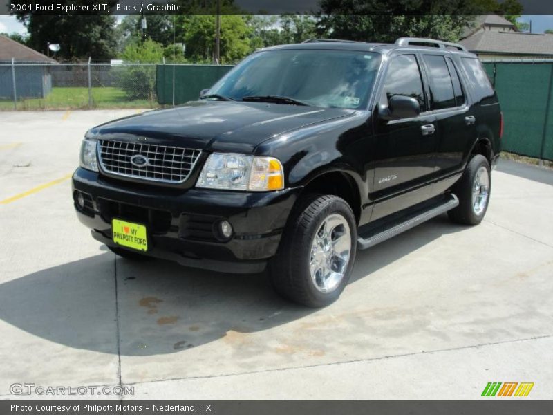 Black / Graphite 2004 Ford Explorer XLT