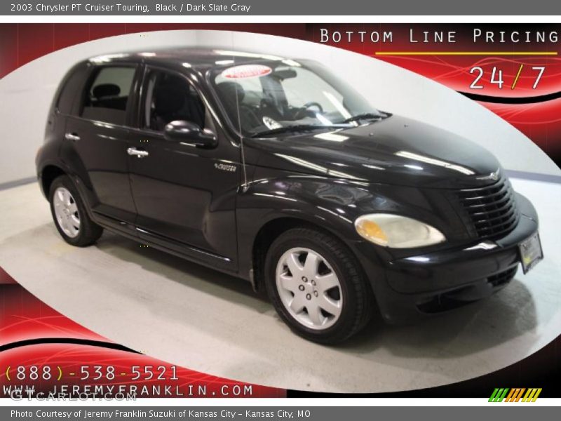 Black / Dark Slate Gray 2003 Chrysler PT Cruiser Touring