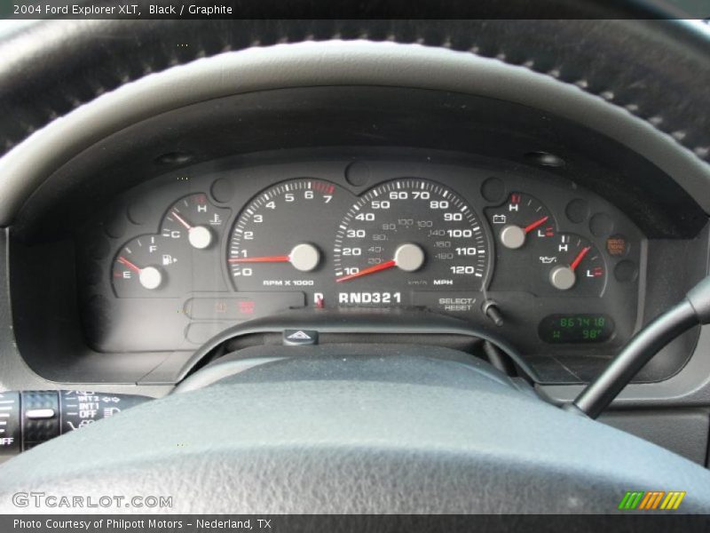 Black / Graphite 2004 Ford Explorer XLT