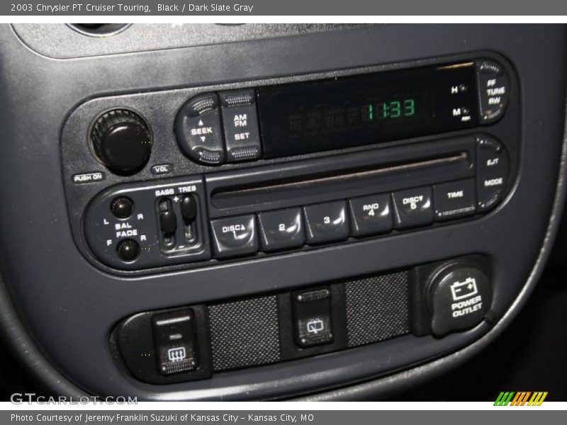 Black / Dark Slate Gray 2003 Chrysler PT Cruiser Touring