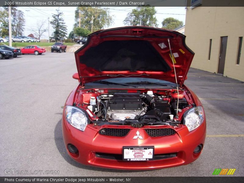 Sunset Orange Pearlescent / Dark Charcoal 2006 Mitsubishi Eclipse GS Coupe