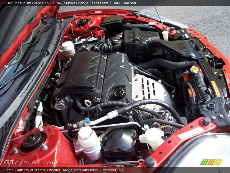 Sunset Orange Pearlescent / Dark Charcoal 2006 Mitsubishi Eclipse GS Coupe