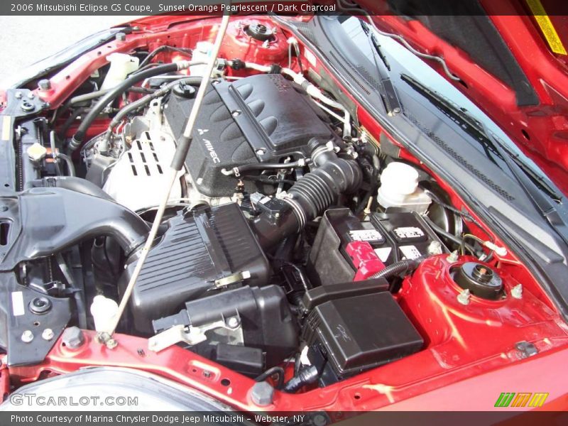 Sunset Orange Pearlescent / Dark Charcoal 2006 Mitsubishi Eclipse GS Coupe
