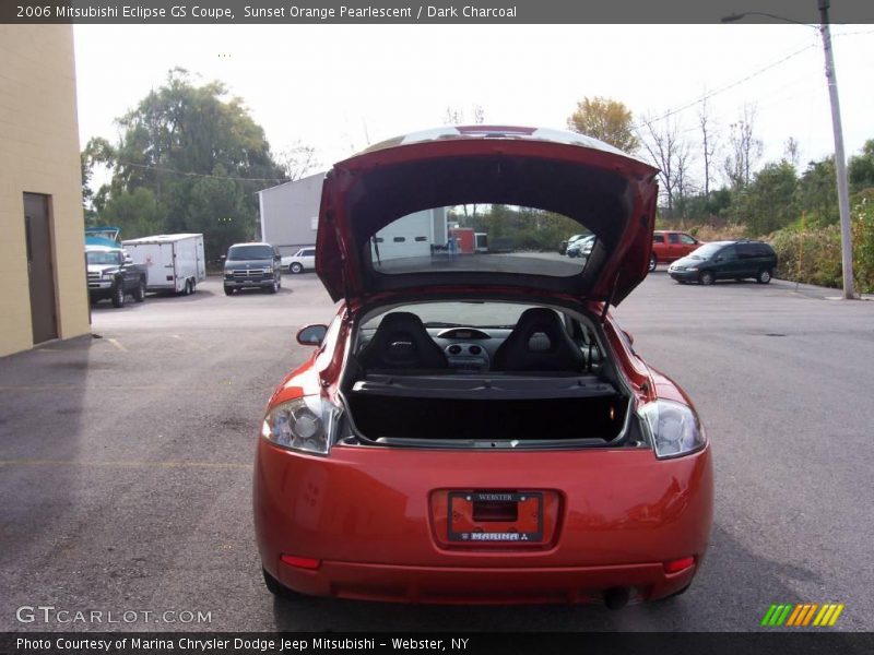 Sunset Orange Pearlescent / Dark Charcoal 2006 Mitsubishi Eclipse GS Coupe
