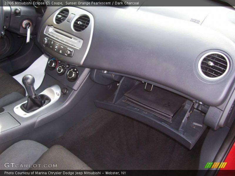 Sunset Orange Pearlescent / Dark Charcoal 2006 Mitsubishi Eclipse GS Coupe