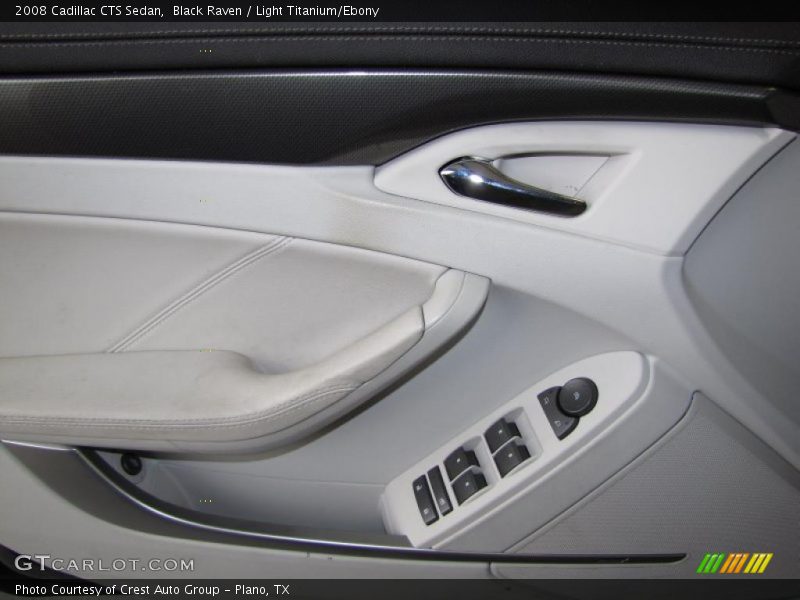 Black Raven / Light Titanium/Ebony 2008 Cadillac CTS Sedan