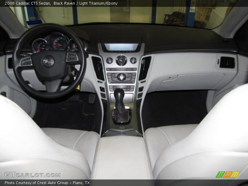 Black Raven / Light Titanium/Ebony 2008 Cadillac CTS Sedan