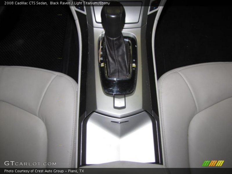 Black Raven / Light Titanium/Ebony 2008 Cadillac CTS Sedan