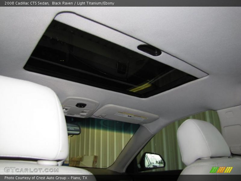 Black Raven / Light Titanium/Ebony 2008 Cadillac CTS Sedan