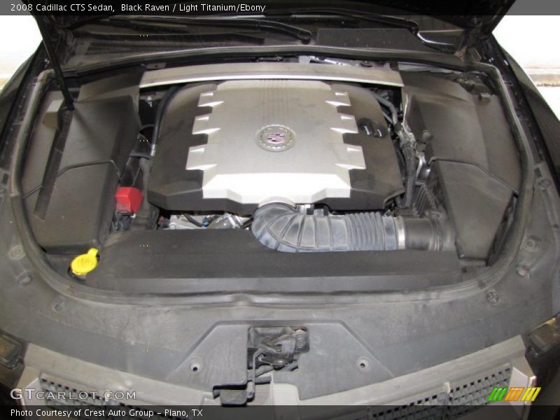 Black Raven / Light Titanium/Ebony 2008 Cadillac CTS Sedan