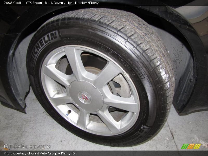 Black Raven / Light Titanium/Ebony 2008 Cadillac CTS Sedan