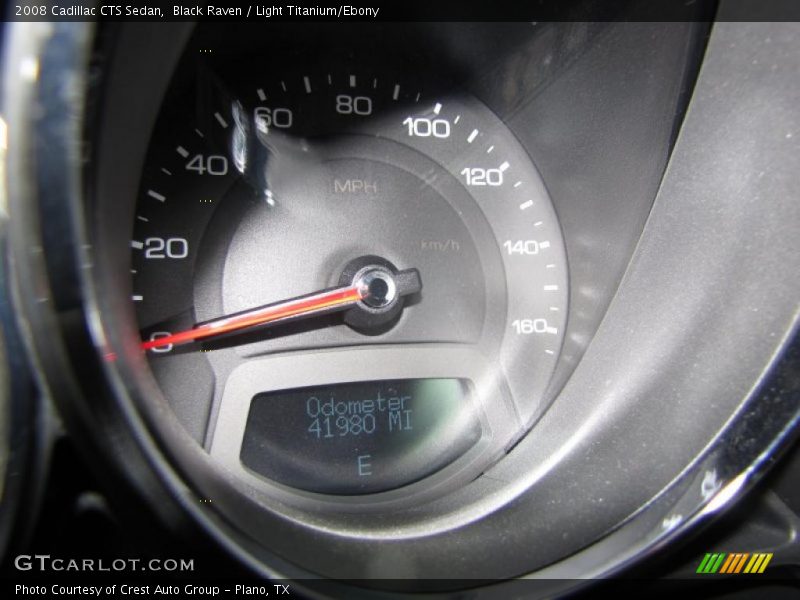 Black Raven / Light Titanium/Ebony 2008 Cadillac CTS Sedan