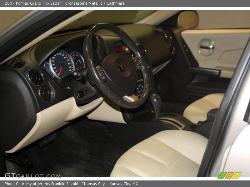 Bronzestone Metallic / Cashmere 2007 Pontiac Grand Prix Sedan