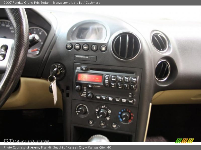 Bronzestone Metallic / Cashmere 2007 Pontiac Grand Prix Sedan