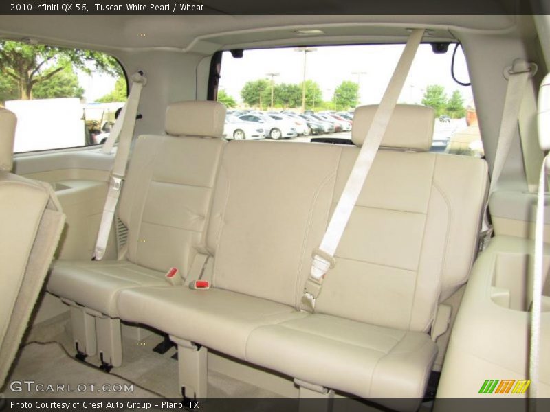 Tuscan White Pearl / Wheat 2010 Infiniti QX 56