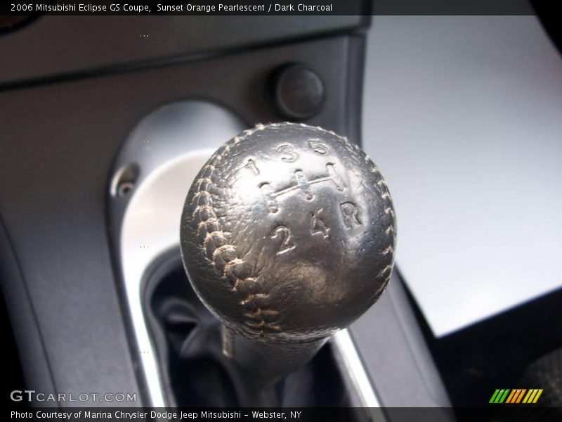 Sunset Orange Pearlescent / Dark Charcoal 2006 Mitsubishi Eclipse GS Coupe