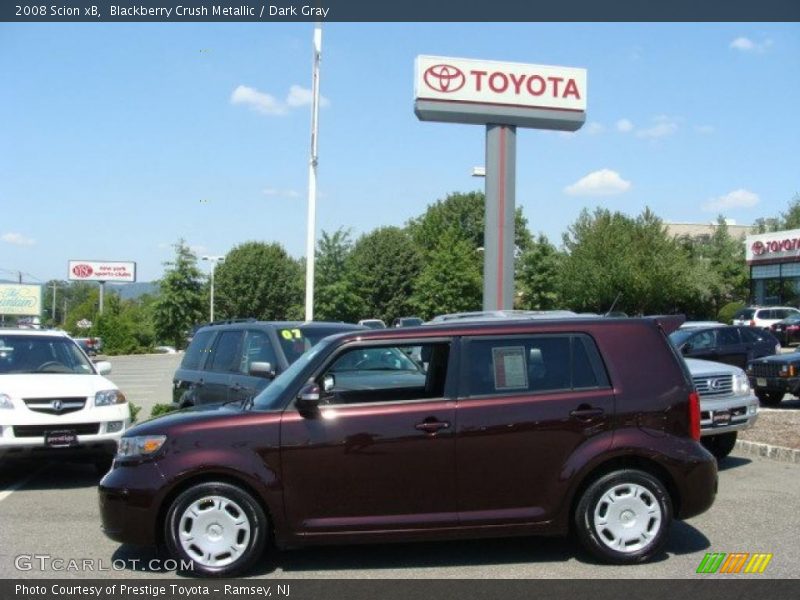 Blackberry Crush Metallic / Dark Gray 2008 Scion xB