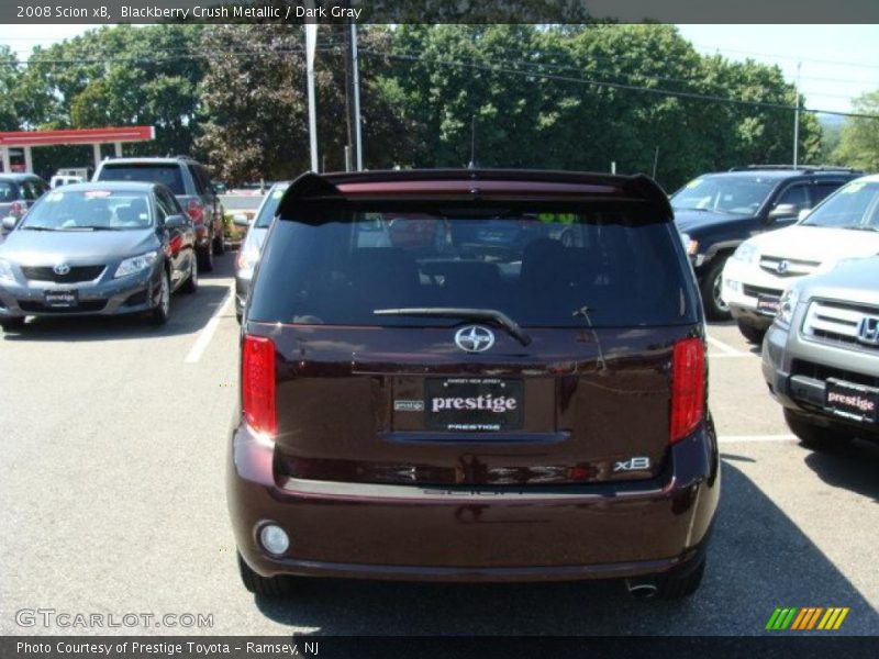 Blackberry Crush Metallic / Dark Gray 2008 Scion xB