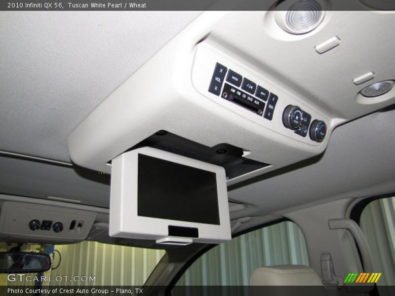 Tuscan White Pearl / Wheat 2010 Infiniti QX 56