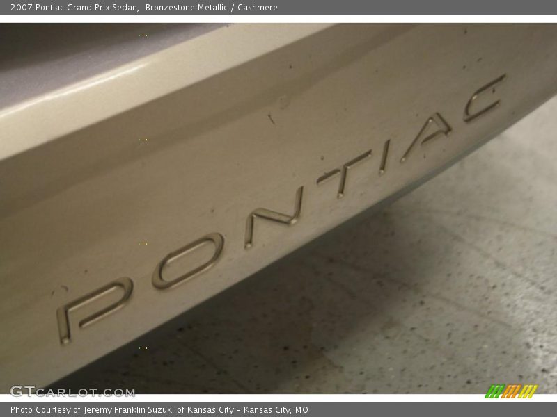 Bronzestone Metallic / Cashmere 2007 Pontiac Grand Prix Sedan