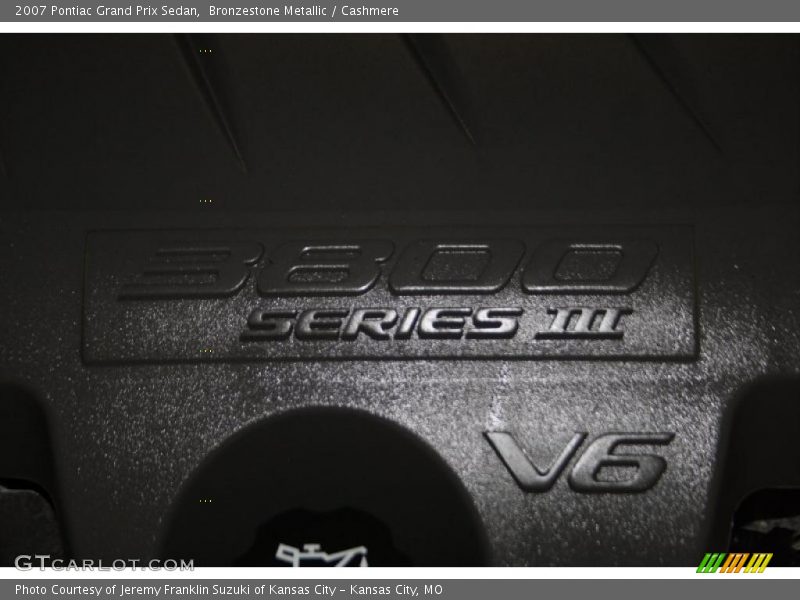 Bronzestone Metallic / Cashmere 2007 Pontiac Grand Prix Sedan