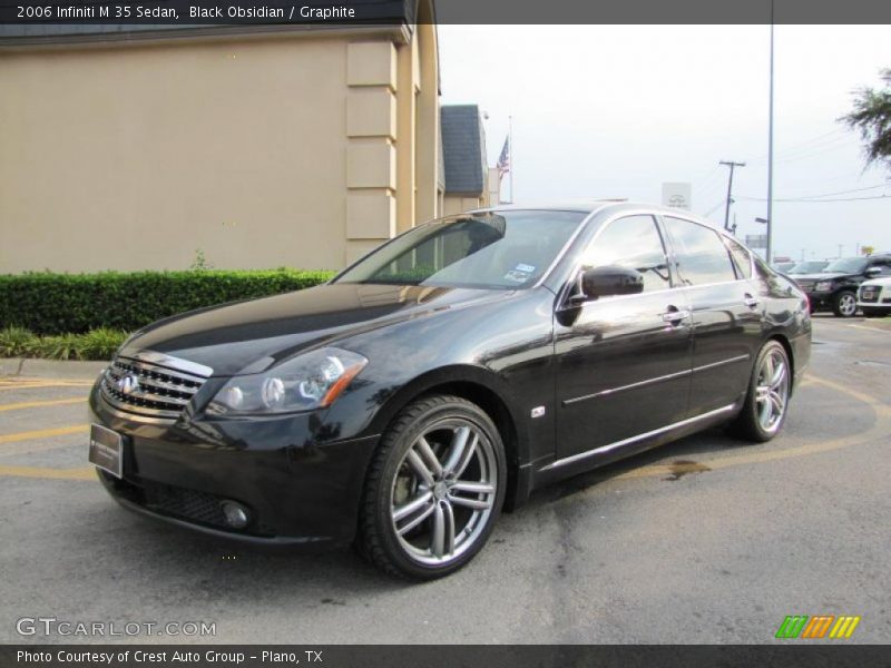 Black Obsidian / Graphite 2006 Infiniti M 35 Sedan