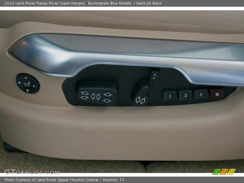 Buckingham Blue Metallic / Sand/Jet Black 2010 Land Rover Range Rover Supercharged