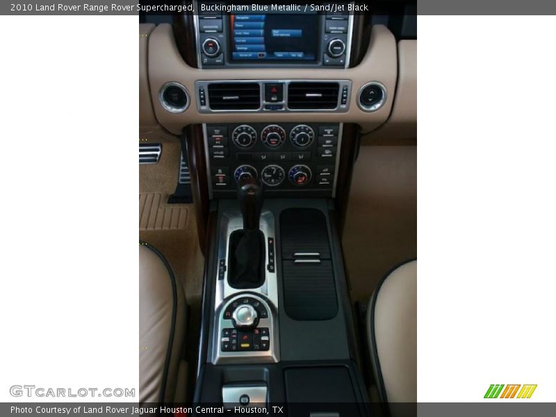 Buckingham Blue Metallic / Sand/Jet Black 2010 Land Rover Range Rover Supercharged