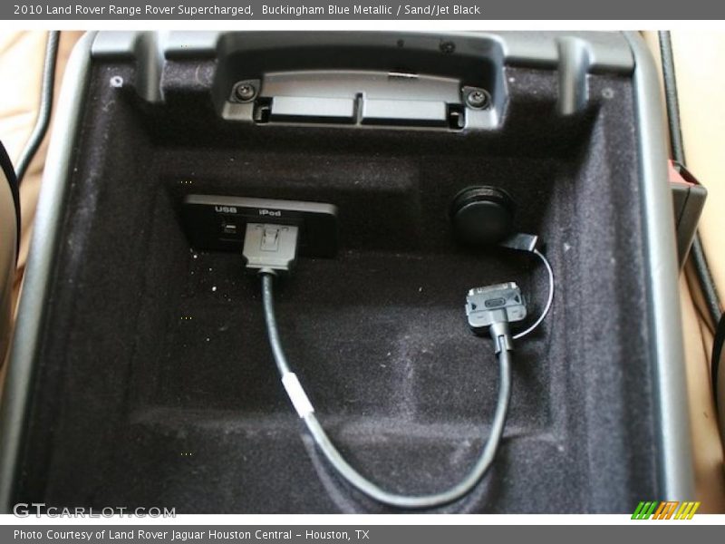 Buckingham Blue Metallic / Sand/Jet Black 2010 Land Rover Range Rover Supercharged