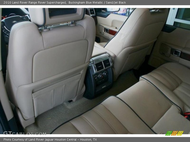 Buckingham Blue Metallic / Sand/Jet Black 2010 Land Rover Range Rover Supercharged