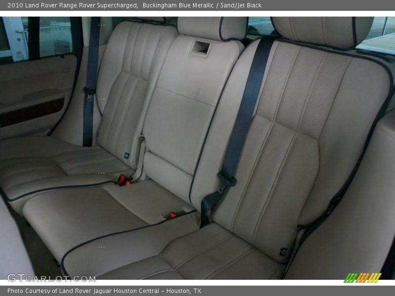 Buckingham Blue Metallic / Sand/Jet Black 2010 Land Rover Range Rover Supercharged