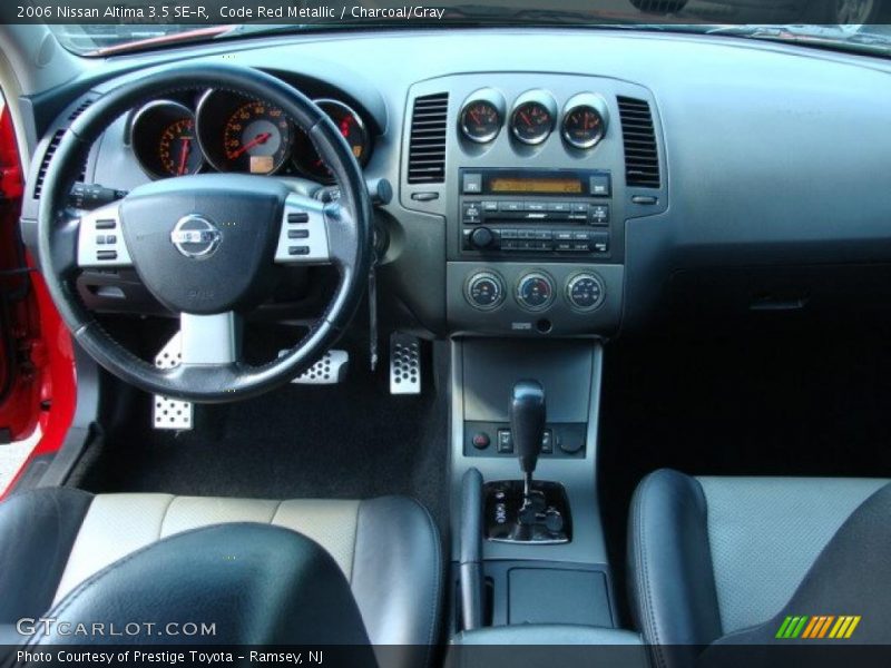 Code Red Metallic / Charcoal/Gray 2006 Nissan Altima 3.5 SE-R