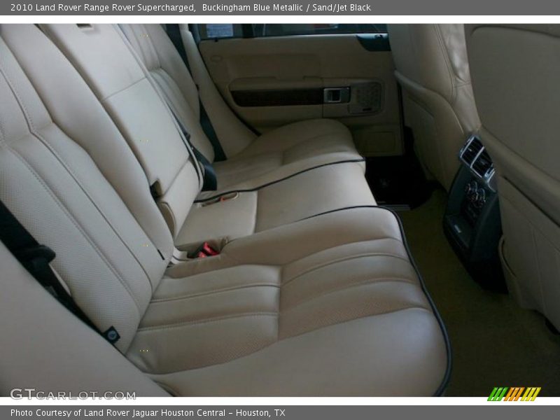 Buckingham Blue Metallic / Sand/Jet Black 2010 Land Rover Range Rover Supercharged