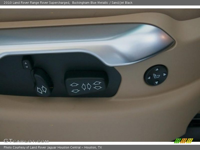 Buckingham Blue Metallic / Sand/Jet Black 2010 Land Rover Range Rover Supercharged