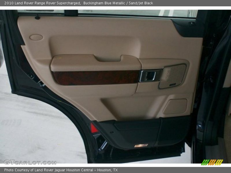 Buckingham Blue Metallic / Sand/Jet Black 2010 Land Rover Range Rover Supercharged