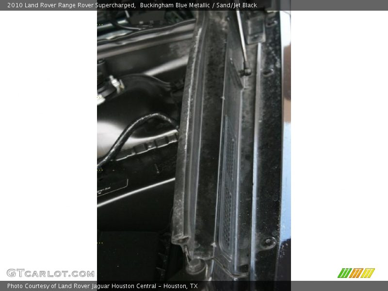 Buckingham Blue Metallic / Sand/Jet Black 2010 Land Rover Range Rover Supercharged