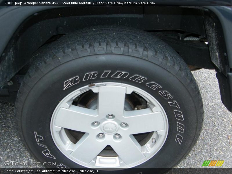 Steel Blue Metallic / Dark Slate Gray/Medium Slate Gray 2008 Jeep Wrangler Sahara 4x4
