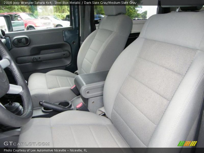 Steel Blue Metallic / Dark Slate Gray/Medium Slate Gray 2008 Jeep Wrangler Sahara 4x4
