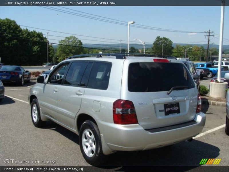 Millenium Silver Metallic / Ash Gray 2006 Toyota Highlander 4WD