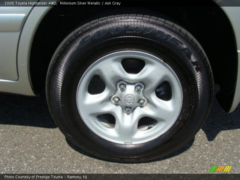 Millenium Silver Metallic / Ash Gray 2006 Toyota Highlander 4WD