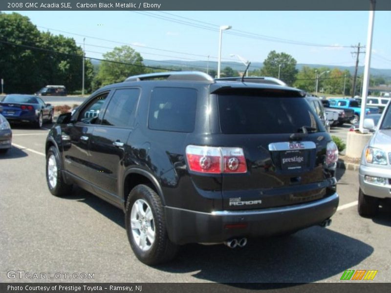Carbon Black Metallic / Ebony 2008 GMC Acadia SLE